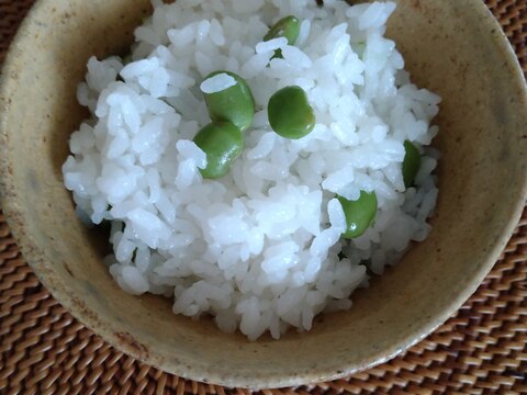 枝豆の混ぜご飯